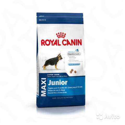  ROYAL CANIN ДЛЯ ЩЕНКОВ КРУПНЫХ ПОРОД MAXI JUNIOR